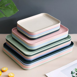 Tea Tray for Living Room, Cup Tray, Household Rectangular Tray for Water Cups, Tea Cups, Fruit Tray, Nordic Style, Plastic Tea Tray for Living Room, Cup Tray, Household Rectangular Tray for Water Cups, Tea Cups, Fruit Tray, Nordic Style, Plastic