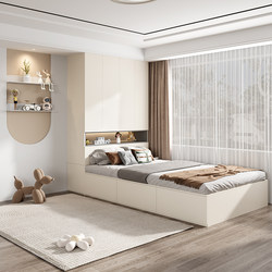 Small Apartment Wardrobe Bed Integrated Tatami Home Bedroom Modern Simple Large Capacity Storage Wardrobe Cabinet Small Apartment Wardrobe Bed Integrated Tatami Home Bedroom Modern Simple Large Capacity Storage Wardrobe Cabinet