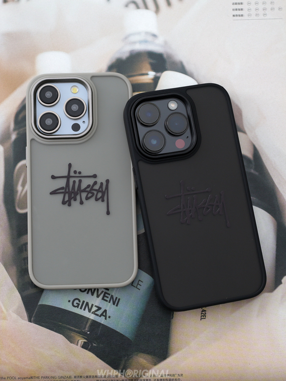 STUSSY New Magnetic MagSafe Matte Anti Slip 1iPhone 15, 14, 13, 12 iPhone Case