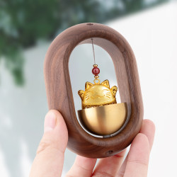 Doorbell with Dopamine Design, Magnetic Door Chime, Copper Bell Pendant, Entryway Reminder, Magnetic Bell, Housewarming Gift, Hanging Decoration Doorbell with Dopamine Design, Magnetic Door Chime, Copper Bell Pendant, Entryway Reminder, Magnetic Bell, Housewarming Gift, Hanging Decoration