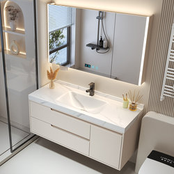 Binjiang Accessible Luxury Bathroom Cabinet Combination Modern Simple Slate Hot-Bent Integrated Basin Wash Basin Bathroom Sink Binjiang Accessible Luxury Bathroom Cabinet Combination Modern Simple Slate Hot-Bent Integrated Basin Wash Basin Bathroom Sink