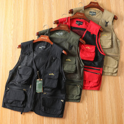 Foreign trade casual multi-pocket vest outdoor vest fashion Foreign trade casual multi-pocket vest outdoor vest fashion
