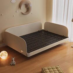 Art Color Children's Bed 0 Glue Eco-Friendly Bed Fence Modern Simple Children's Guardrail Baby Spliced Bed Art Color Children's Bed 0 Glue Eco-Friendly Bed Fence Modern Simple Children's Guardrail Baby Spliced Bed