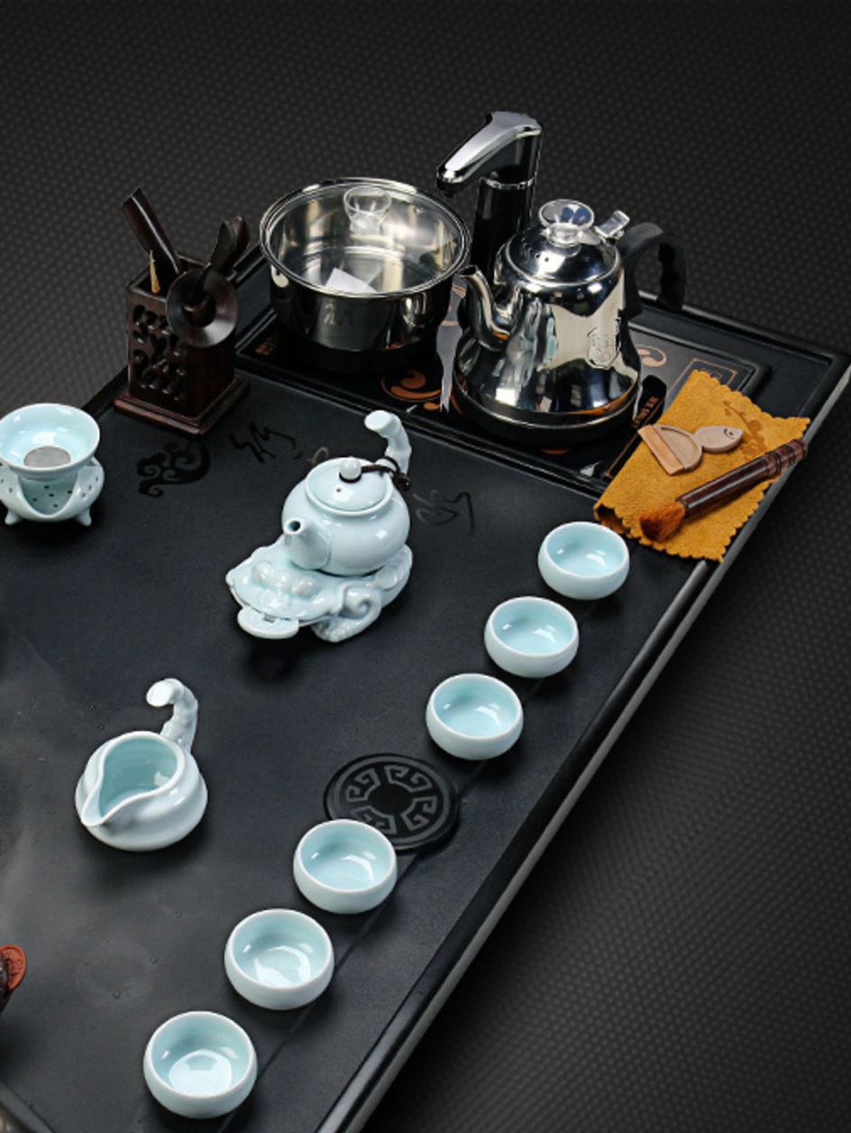 茶相缘 乌金石茶盘功夫茶具套装 茶相缘 乌金石茶盘功夫茶具套装