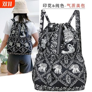 New nylon drawstring pocket backpack sports backpack student large capacity lightweight travel bag waterproof drawstring 
New nylon drawstring pocket backpack sports backpack student large capacity lightweight travel bag waterproof drawstring