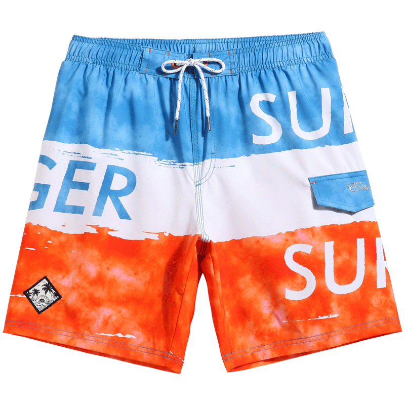 Gella holiday couple beach pants men's fast dry loose large size elastic parent -child casual shorts flat -horned female swimming trunks
Gella holiday couple beach pants men's fast dry loose large size elastic parent -child casual shorts flat -horned female swimming trunks
