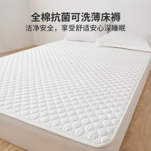 Roland Home Textile Class A Double-sided Cotton Antibacterial Mattress Protective Pad Household Washable Thin Mattress Soft Pad Anti-Slip Pad 
Roland Home Textile Class A Double-sided Cotton Antibacterial Mattress Protective Pad Household Washable Thin Mattress Soft Pad Anti-Slip Pad