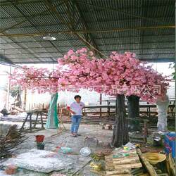 Cherry blossom tree plant wedding set artificial tree large engineering plastic artificial flower tree decoration Cherry blossom tree plant wedding set artificial tree large engineering plastic artificial flower tree decoration