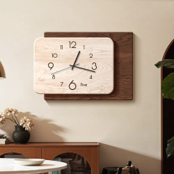 Medieval-Style Clock Wall Hanging Restaurant Decorative Painting 2025 New Clock Painting Creative High-End Living Room Wall Clock Mural Medieval-Style Clock Wall Hanging Restaurant Decorative Painting 2025 New Clock Painting Creative High-End Living Room Wall Clock Mural