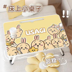 Chiikawa Usagi Foldable Bed Table Portable Cartoon Folding Table Student Writing Desk Dormitory Upper Bunk Lazy Dining Table Small Table Picnic Table Makeup Table Mini Computer Desk for Women Chiikawa Usagi Foldable Bed Table Portable Cartoon Folding Table Student Writing Desk Dormitory Upper Bunk Lazy Dining Table Small Table Picnic Table Makeup Table Mini Computer Desk for Women