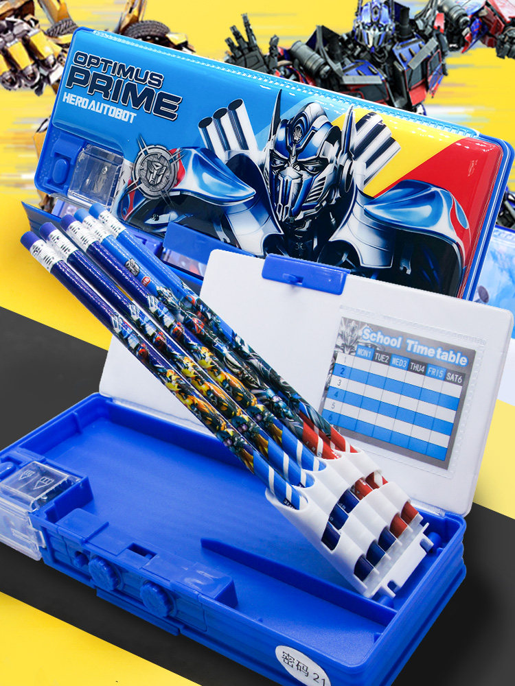 Astuccio Transformers con Serratura a Password Optimus Prime