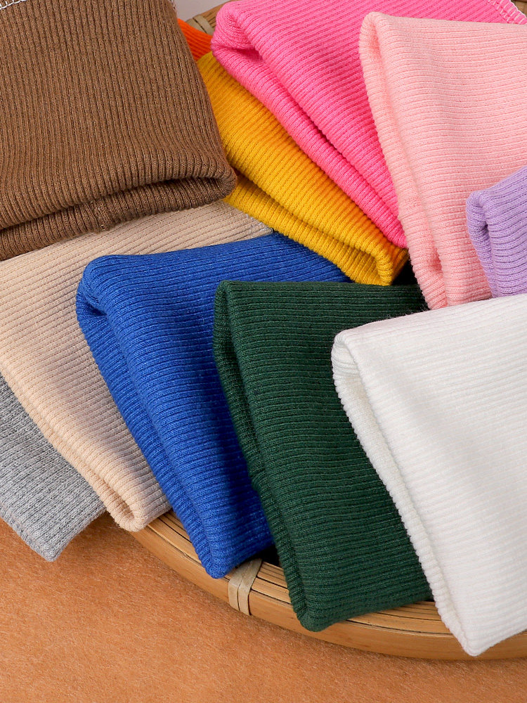 Polsini Elastici A Coste Per Cucito Fai Da Te, 2 Pezzi, Larghezza 8-11 Cm, Per Maniche E Pantaloni, Bambini E Adulti (gialli)