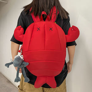 Large capacity cute funny lobster backpack for women 2025 new personalized versatile backpack for men travel cartoon school bag 
Large capacity cute funny lobster backpack for women 2025 new personalized versatile backpack for men travel cartoon school bag