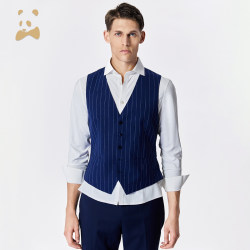 CANUDILO/Canudi Road sheep wool striped suit vest men's vest CANUDILO/Canudi Road sheep wool striped suit vest men's vest