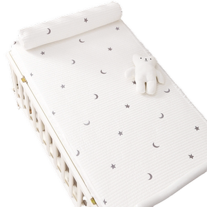 Crib bed cover pure cotton A newborn child splicing bed cover mattress ins four seasons baby bed sheet mattress cover custom 
Crib bed cover pure cotton A newborn child splicing bed cover mattress ins four seasons baby bed sheet mattress cover custom