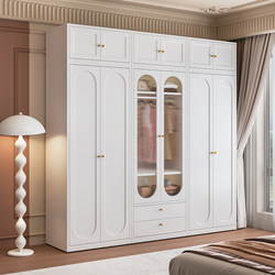 French Wardrobe Cream Style Steel Home Bedroom Children's Wardrobe Modern Metal Iron Wrought Iron Storage Large Wardrobe French Wardrobe Cream Style Steel Home Bedroom Children's Wardrobe Modern Metal Iron Wrought Iron Storage Large Wardrobe