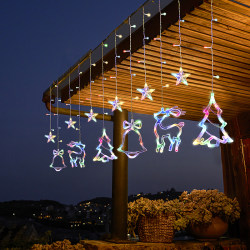 Solar Star String Lights Outdoor Courtyard Lights Home Balcony Garden Decoration Lights Terrace Christmas Atmosphere Lights Solar Star String Lights Outdoor Courtyard Lights Home Balcony Garden Decoration Lights Terrace Christmas Atmosphere Lights