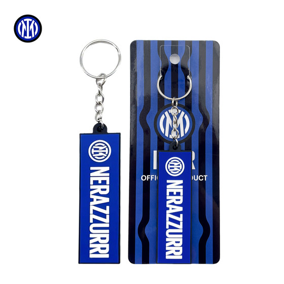 Inter Milan Football Club NERAZZURRI soft rubber keychain Inter Milan team emblem lanyard
Inter Milan Football Club NERAZZURRI soft rubber keychain Inter Milan team emblem lanyard