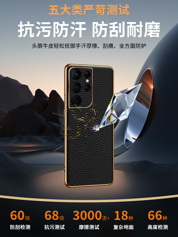 Luxury Genuine Leather High End Premium S24, S24 Plus, S24 Ultra, S23, S23 Plus, S23 Ultra, S22, S22 Plus, S22 Ultra Samsung