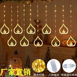 Indian Diwali Festival Lights, Decorative Lights, Indoor Scene Arrangement, Curtain Lights, Diwali Holiday String Lights, Diwali Festival Indian Diwali Festival Lights, Decorative Lights, Indoor Scene Arrangement, Curtain Lights, Diwali Holiday String Lights, Diwali Festival