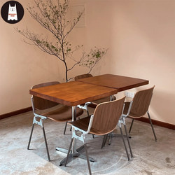 Nordic Minimalist Dining Table Oval Table Milk Tea Shop Dining Table and Chair Set Solid Wood Tea Restaurant Coffee Table Nordic Minimalist Dining Table Oval Table Milk Tea Shop Dining Table and Chair Set Solid Wood Tea Restaurant Coffee Table