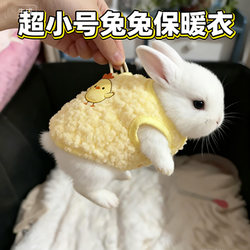 Special Clothes for Dwarf Rabbits, Extra Small Size 0.5kg for Winter, Warm and Cold-Proof Pet Rabbit and Chinchilla Cotton Coat Special Clothes for Dwarf Rabbits, Extra Small Size 0.5kg for Winter, Warm and Cold-Proof Pet Rabbit and Chinchilla Cotton Coat