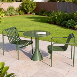 Simple and Trendy Outdoor Table and Chair Set for Courtyard, Garden, Balcony, and Guesthouse, Waterproof and Sun-Resistant Leisure Furniture Set Simple and Trendy Outdoor Table and Chair Set for Courtyard, Garden, Balcony, and Guesthouse, Waterproof and Sun-Resistant Leisure Furniture Set