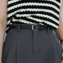 Women's Belt ins Style 2025 New Black High-End Vintage Versatile Decorative Jeans Simple Belt Trendy Women's Belt ins Style 2025 New Black High-End Vintage Versatile Decorative Jeans Simple Belt Trendy