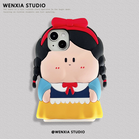 3D Doll 15, 14, 13, 12, 11 iPhone Case