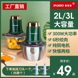 Colorful Household Meat Grinder, Multifunctional Electric Small Appliance from Top Ten Brands, for Mincing Meat, Chopping Vegetables, and Mixing Garlic Colorful Household Meat Grinder, Multifunctional Electric Small Appliance from Top Ten Brands, for Mincing Meat, Chopping Vegetables, and Mixing Garlic