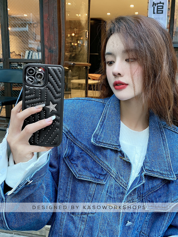 KASO Rivet Star New High End Premium – High Quality 15, 14, 13, 12 iPhone Case