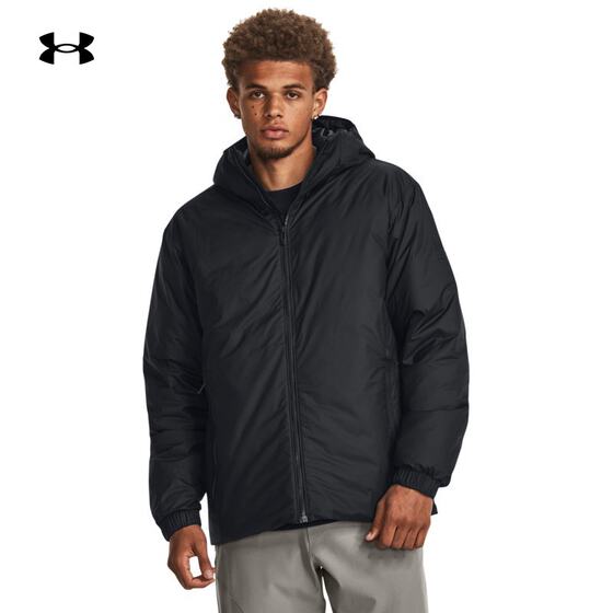 UA Under Armour down jacket men's 2023 winter warm black hooded short jacket jacket 1378840-001
UA Under Armour down jacket men's 2023 winter warm black hooded short jacket jacket 1378840-001