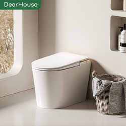 Liju 58cm Small Apartment Capacitive Foot-Feeling Smart Toilet Automatic All-In-One Toilet Floor Row/Wall Row D58 Liju 58cm Small Apartment Capacitive Foot-Feeling Smart Toilet Automatic All-In-One Toilet Floor Row/Wall Row D58