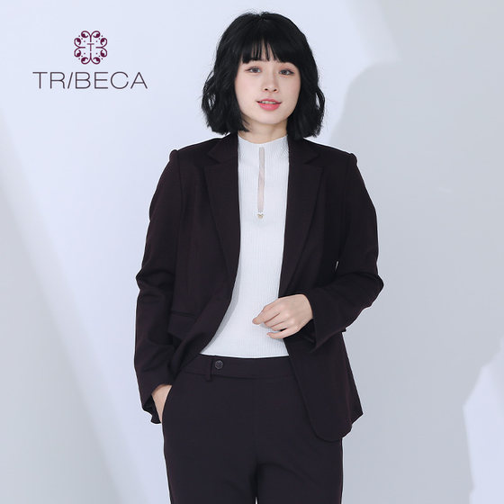 TRIBECA Tribeca Shopping Mall same autumn women's commuting slim long-sleeved blazer
TRIBECA Tribeca Shopping Mall same autumn women's commuting slim long-sleeved blazer