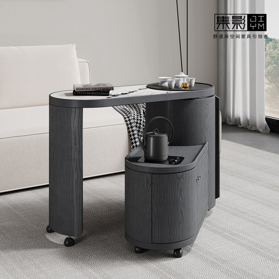 Mobile tea table rotating marble solid wood tea table tea cabinet tea cart sofa edge automatic water supply
Mobile tea table rotating marble solid wood tea table tea cabinet tea cart sofa edge automatic water supply