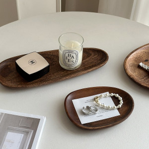 Medieval style solid wood oval tray jewelry storage tray refreshment tray wooden tray aromatherapy tray desktop storage 
Medieval style solid wood oval tray jewelry storage tray refreshment tray wooden tray aromatherapy tray desktop storage