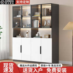 Bookcase Storage Cabinet Integrated Living Room For Home Wine Cabinet Display Cabinet Bedroom Wall Display Cabinet with Glass Door Dust-proof Bookcase Storage Cabinet Integrated Living Room For Home Wine Cabinet Display Cabinet Bedroom Wall Display Cabinet with Glass Door Dust-proof