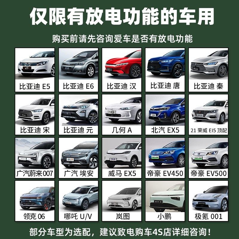 byd アダプター Amazon | V2L 放電器 Type2 車放電 EV ケーブルアダプター用、BYD 車両