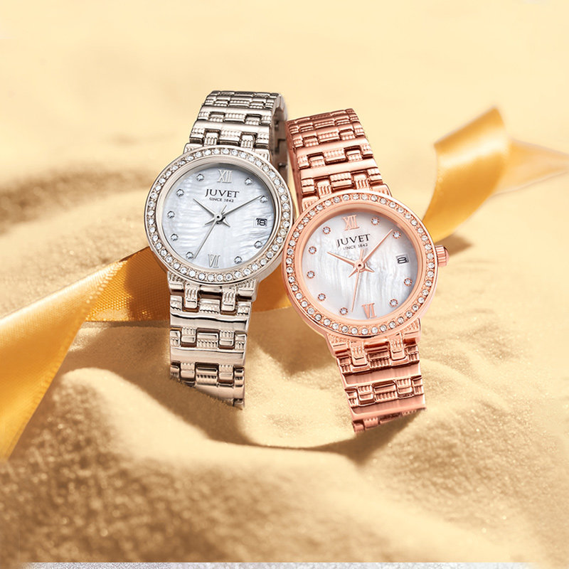 Rose Gold Beike Ladies Watches Juvet Swiss Quartz Watch