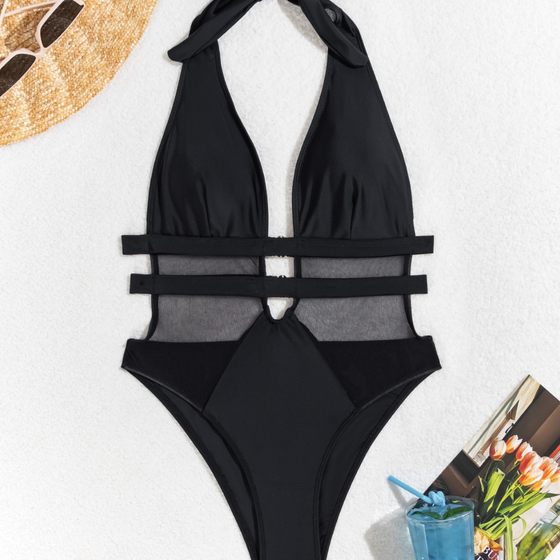 2025 new women's one-piece swimsuit sexy backless European and American foreign trade manufacturer suspender hot spring swimsuit
2025 new women's one-piece swimsuit sexy backless European and American foreign trade manufacturer suspender hot spring swimsuit