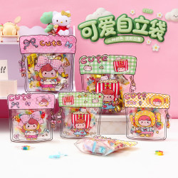 Cartoon Cute Transparent Sealed Bag Candy Biscuits Snacks Stationery Toys Jewelry Packaging Ziplock Bag Gift Bag Cartoon Cute Transparent Sealed Bag Candy Biscuits Snacks Stationery Toys Jewelry Packaging Ziplock Bag Gift Bag