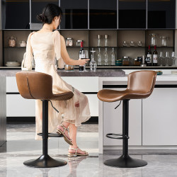 Adjustable Bar Stool for Home Use, Simple Bar Stool with Backrest, Island Stool, Bar Chair, High Stool, Bar Stool Adjustable Bar Stool for Home Use, Simple Bar Stool with Backrest, Island Stool, Bar Chair, High Stool, Bar Stool