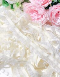 Elastic light yellow snow fungus elastic lace handmade diy decoration materials pet bjd baby clothing accessories Elastic light yellow snow fungus elastic lace handmade diy decoration materials pet bjd baby clothing accessories