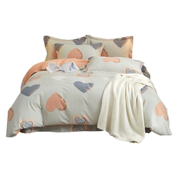 Thickened cotton brushed four-piece set 100 pure cotton bed sheet quilt cover spring autumn winter bedding bed sheet home textiles Thickened cotton brushed four-piece set 100 pure cotton bed sheet quilt cover spring autumn winter bedding bed sheet home textiles