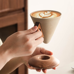 Medieval-Style Ceramic Coffee Cup with a Unique Design, High-End, Exquisite and Beautiful, a Personal Cup Set for Women Medieval-Style Ceramic Coffee Cup with a Unique Design, High-End, Exquisite and Beautiful, a Personal Cup Set for Women