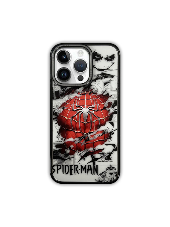 Superman Spiderman Comic Book New 15, 14, 13, 12 iPhone Case