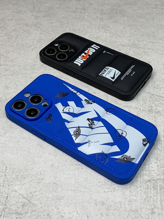 NIKE Just Do It Puffy Puffer Down Jacket 15, 14, 13, 12 iPhone Case