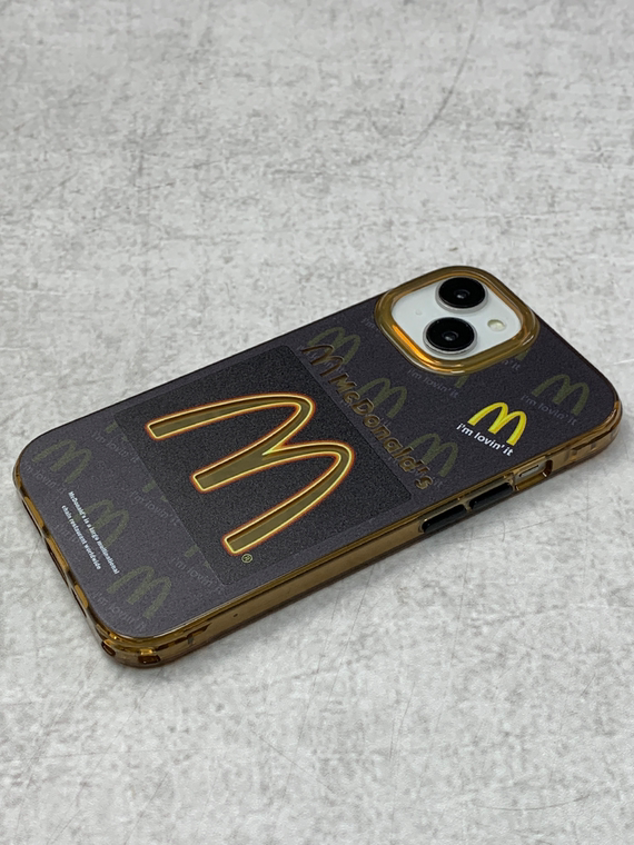 McDonald's New Mirror Acrylic Electroplated 15, 14, 13, 12 iPhone Case