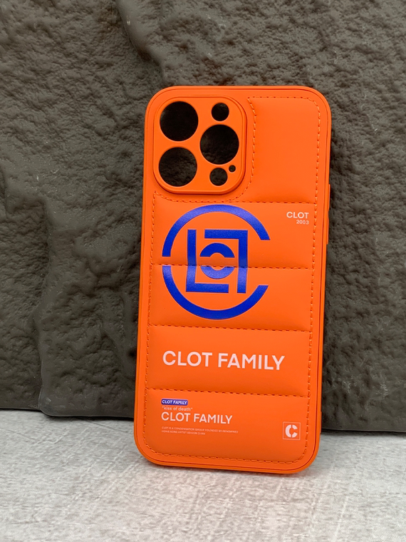 CLOT Family New Puffy Puffer Down Jacket 15, 14, 13, 12 iPhone Case