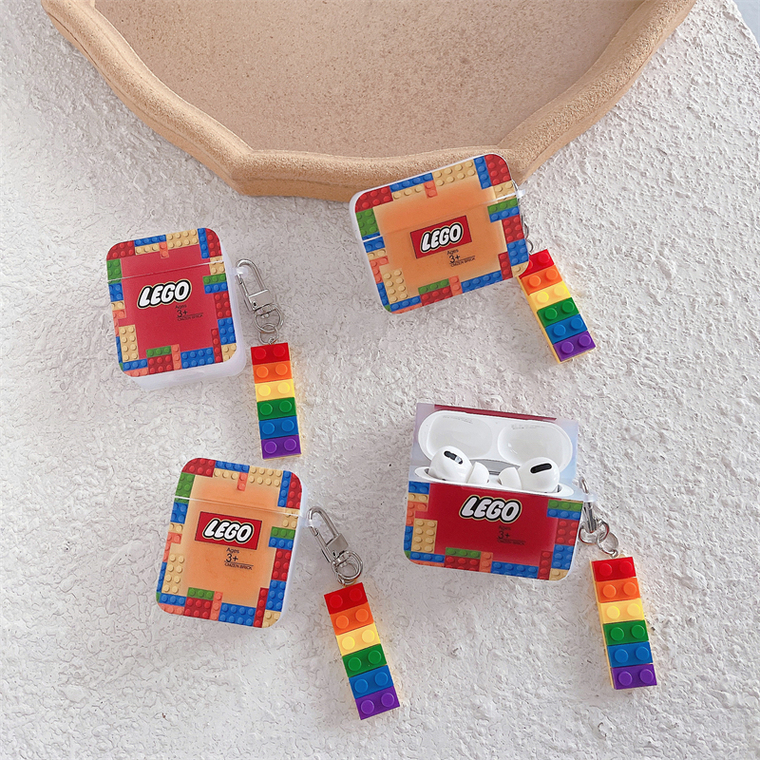 LEGO Personalized Protective Carry Airpods 1, Airdpods 2, Airpods 3, Airpods Pro AirPods Case